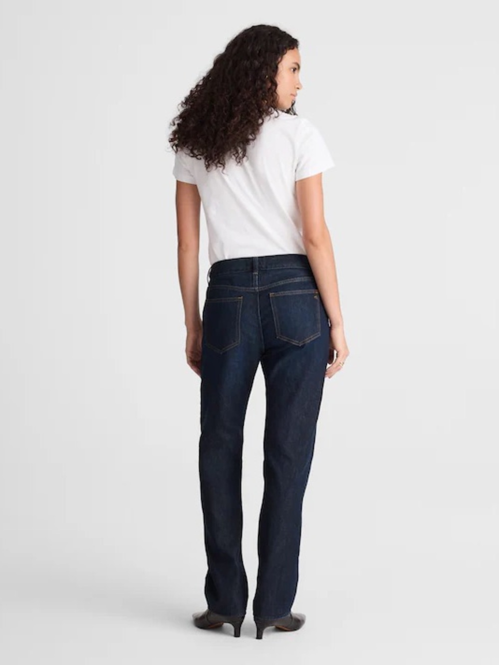 Madewell The Petite Dean Easy Straight Jean SoftDrape Foundry Wash 27P - Picture 11 of 11